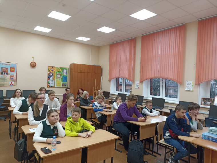 Гимназисты приняли участие в «Лабе».